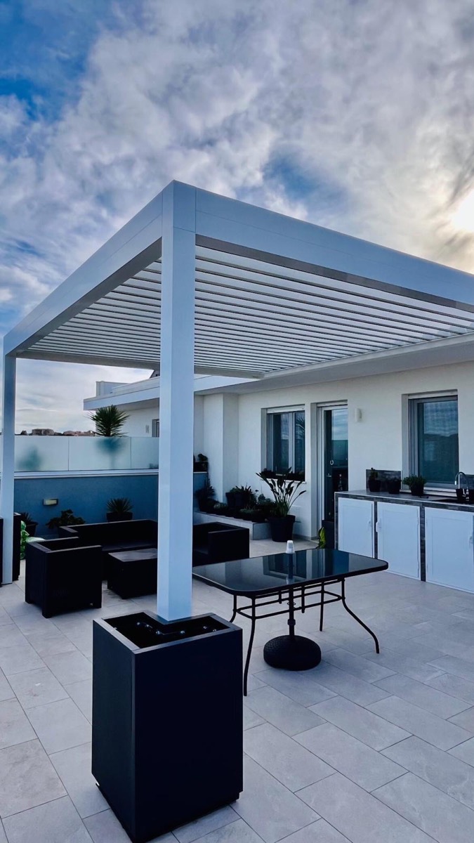 PergoDomino pergola stabilizátor rendszer