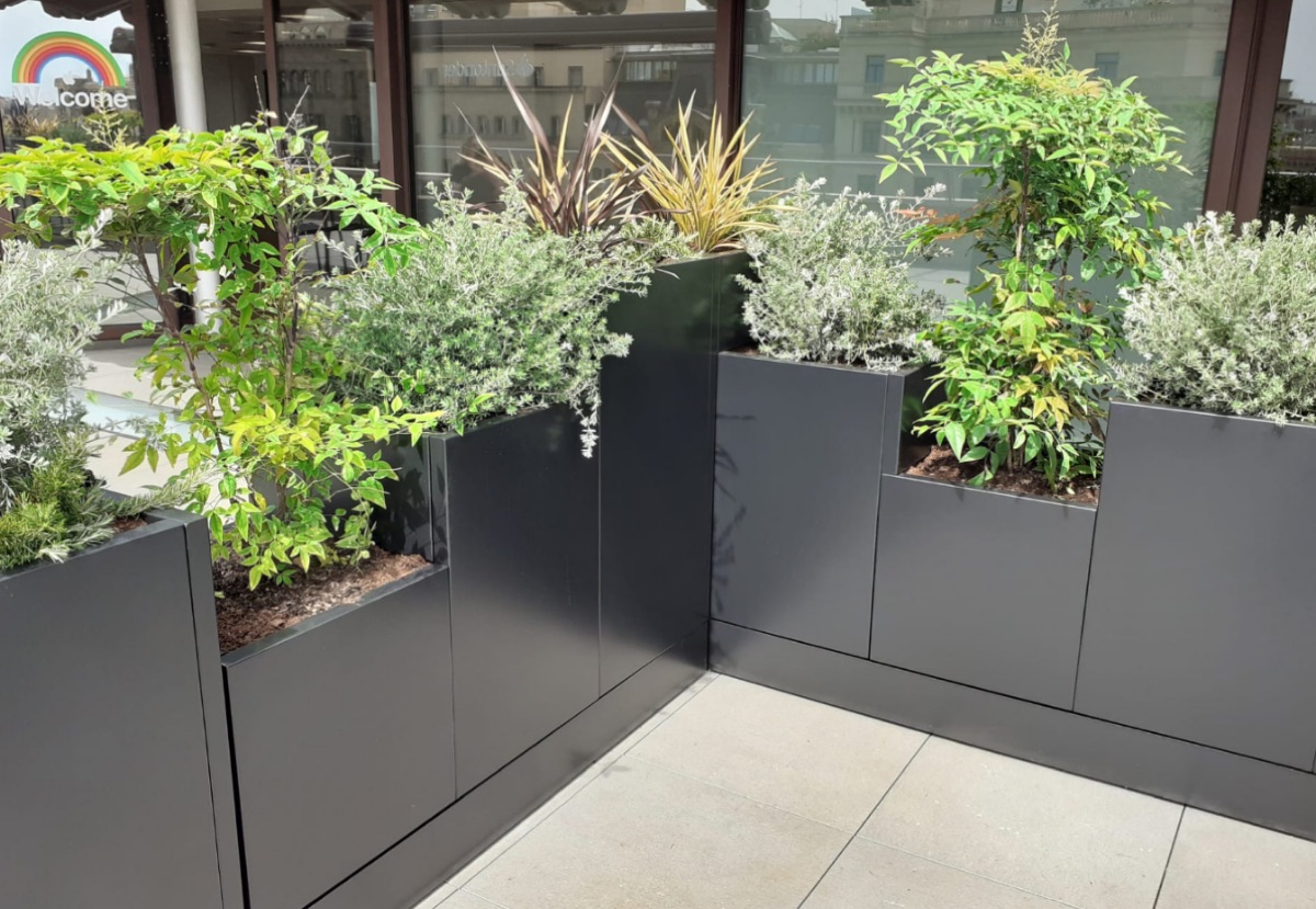 Testreszabható Domino moduláris virágláda rendszer